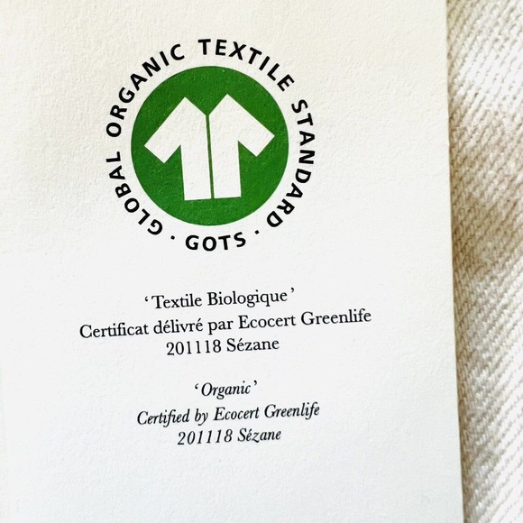 Sezane Women's Organic Textile Manu Trousers Flecked Ecru Pants - Picture 9 of 15